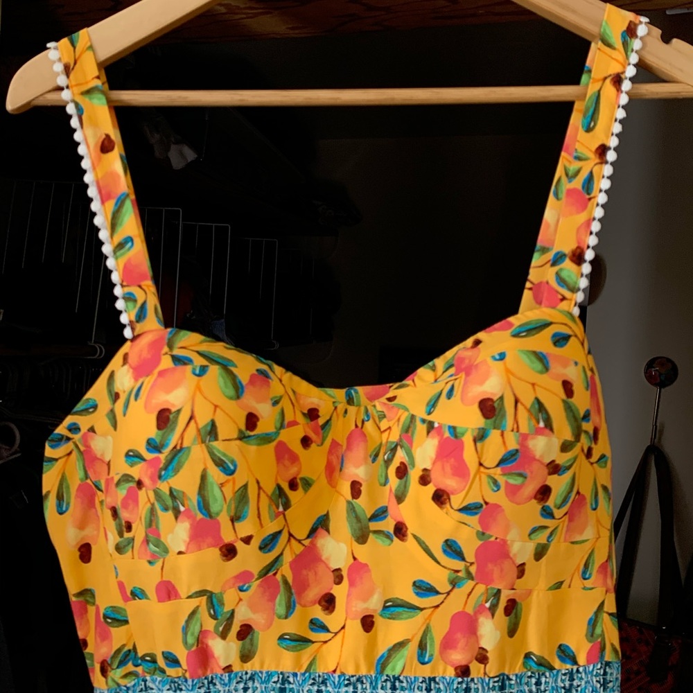 Farm Rio for Anthropologie maxi dress - Sz 12